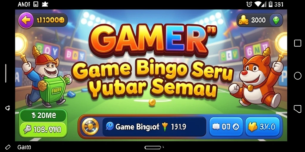 Tampilan gameplay Bingo di GAMERP yang seru dan interaktif.