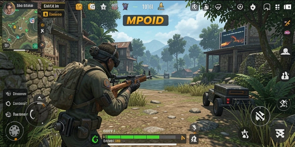 Tampilan menarik dari gameplay <strong>MPOID</strong> yang memukau.