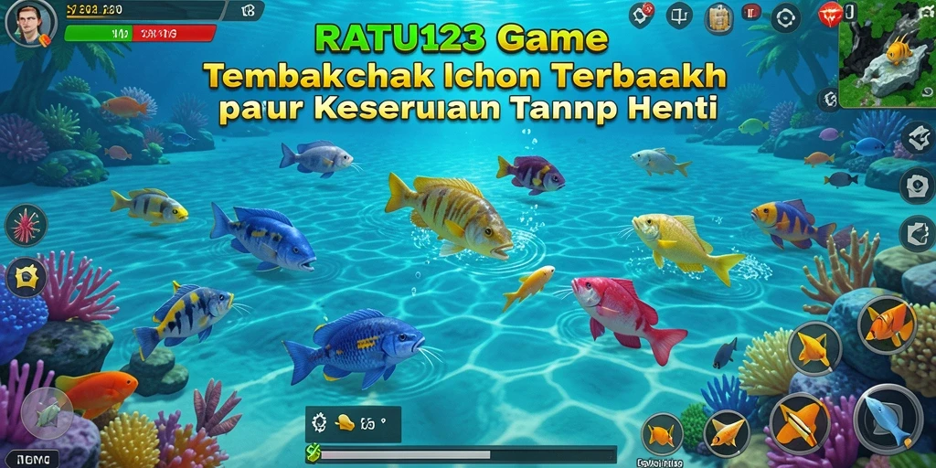 Screenshot gameplay Tembak Ikan yang mendebarkan di <strong>RATU123</strong>.