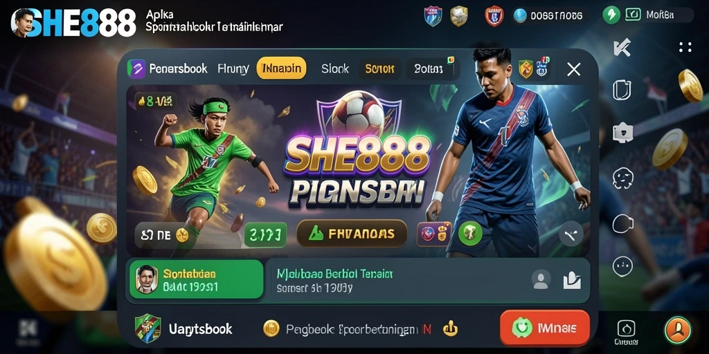 Tampilan gameplay SHE888 yang menarik dalam taruhan olahraga.