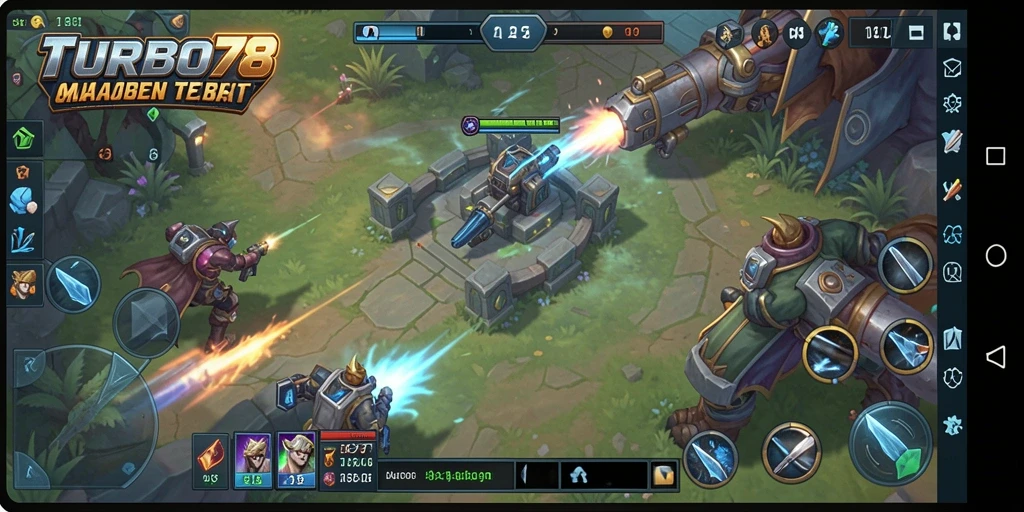 Tampilan gameplay menawan di TURBO78 dengan elemen SLG yang menarik.